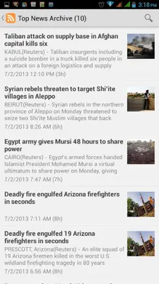 US Top News android App screenshot 2